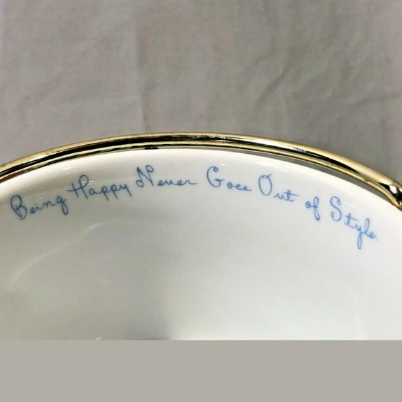 Lilly Pulitzer 4 Porcelain Stacking Espresso Mugs - Picture 5 of 5